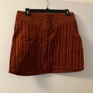 Retro corduroy skirt